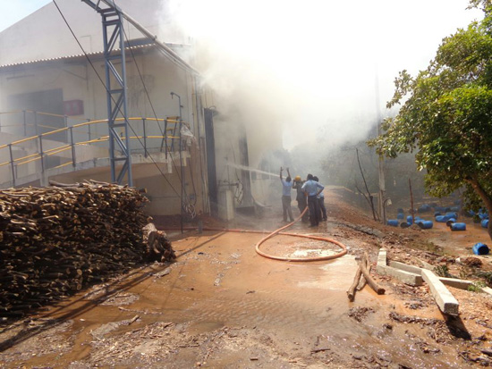 Pandiyan Chemicals fire