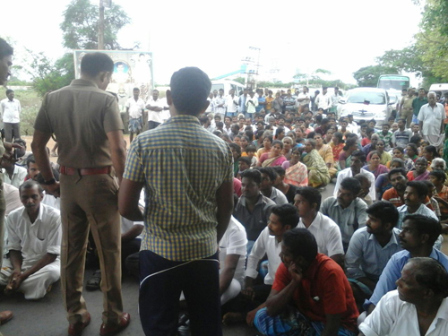 Semmankuppan protest