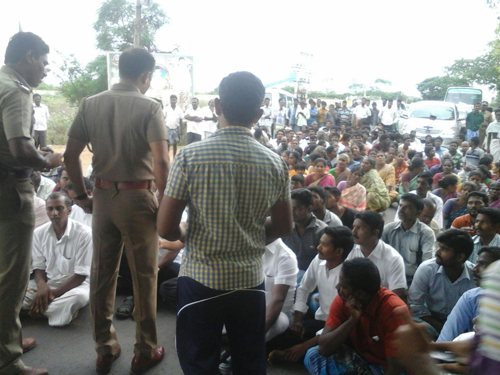 Semmankuppan protest