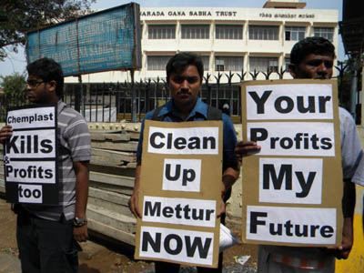 Chemplast Sanmar protest