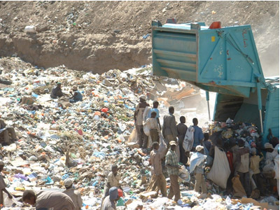 dump waste