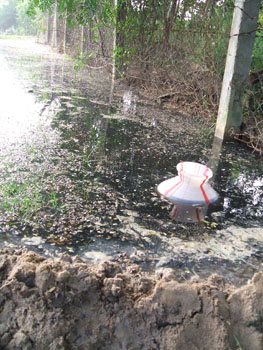 Pioneer Miyagi discharging effluents