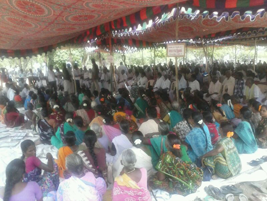 Cuddalore textile park protest